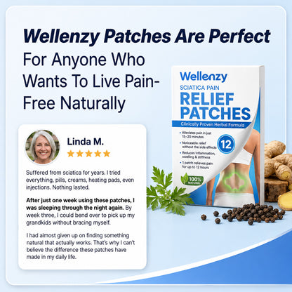 Sciatica Back Pain Relief Patches